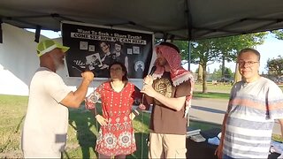 Muslim Claims that Jesus didn't Die || Chief of the Deceivers || Dearborn Michigan ||