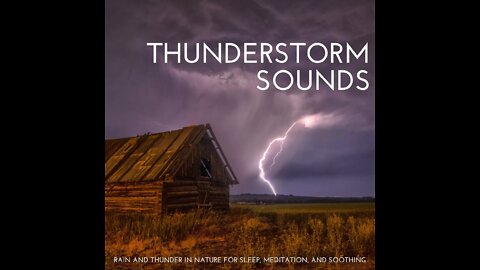 Heavy Rainfall with Thunder Ambient Sleep Sounds