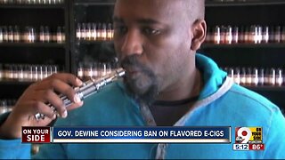 Gov. DeWine considering ban on flavored e-cigarettes