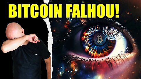 O Pump do BITCOIN FALHOU...Porquê?