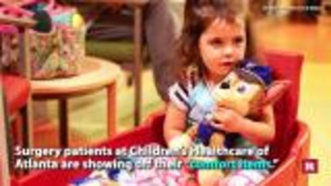 Kids find comfort in stuffed animals before surgery | Rare News