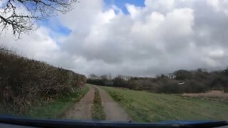 Driving from Paid campsite to Ivy bridge Devon 21st March 2023 Part 1