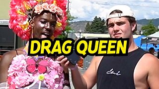 INTERVIEW WITH A DRAG QUEEN (PRIDE PARADE)