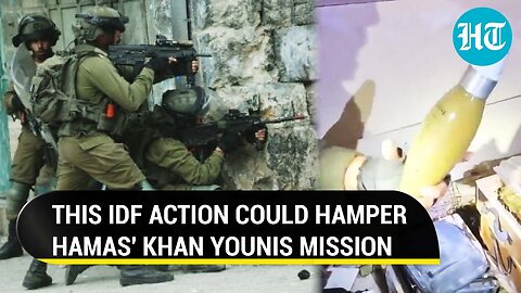 Hamas' Khan Younis Operation At Risk? IDF Destroys Giant Weapons Plant, Burns Stockpile