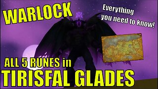 WARLOCK RUNE Locations TIRISFAL GLADES | World of Warcraft Classic Season of Discovery