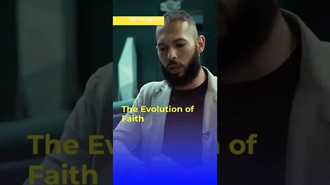 the evolution of faith #shortformpodcast #andrewtate #youtube