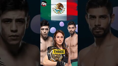 3 Mexican UFC Champions | Brandon Moreno Alexa Grasso Yair Rodriguez | #ufc #mma #shorts