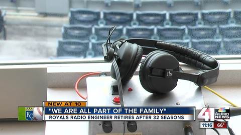 Man behind Royals radio says goodbye after 32 seasons