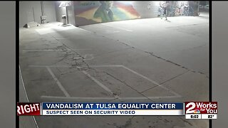 Vandalism at Tulsa Equality Center