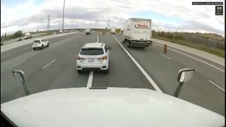 Dangerous Driver On Highway 401