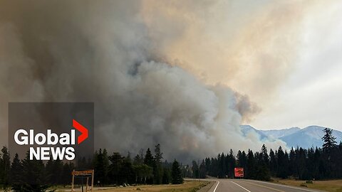 Jasper wildfire: Rain, cooler weather limiting spread of flames in national park