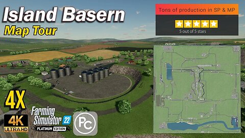 Island Basern | Map Tour | Farming Simulator 22