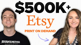 She Sold $500K on Etsy in 2 Years w/ Print on Demand [Cassiy Johnson Interview]