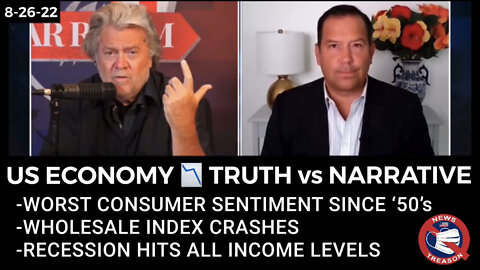 The Recession Deepens: Truth vs The Media Narrative 8-26-22