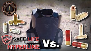 Safe Life Defense Hyperline IIIA Vs 1oz Slug & More