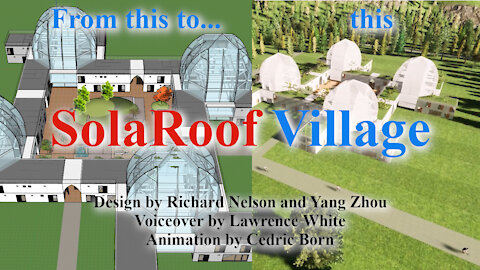 SolaRoof Village: Integrate AgriPOD and LifePOD to harness the Sun's power to its maximum