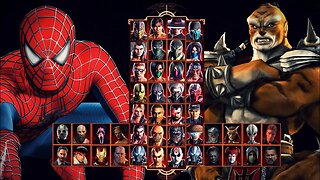 Spider Man Vs Kintaro - Mortal Kombat 9 Mod