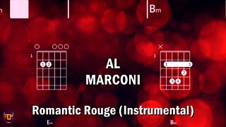 AL MARCONI Rouge FCN GUITAR CHORDS & LYRICS