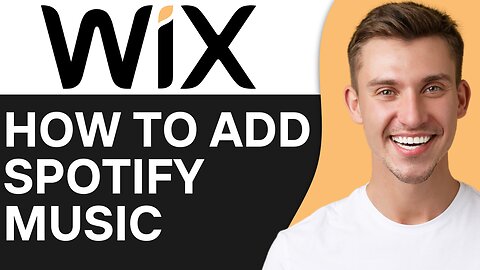 HOW TO ADD SPOTIFY MUSIC TO WIX WEBSITE