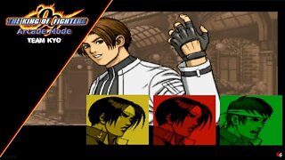The King of Fighters 99: Arcade Mode - Team Kyo