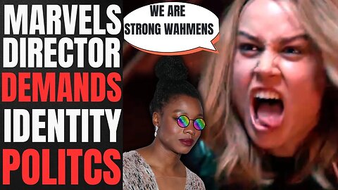 The Marvels Director Is SAD That Brie Larson CANNOT Advertise New Movie With IDENTITY POLITICS!