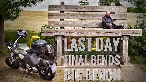 Man Finds Giant Bench! CB1000R on Tour, Sauerland