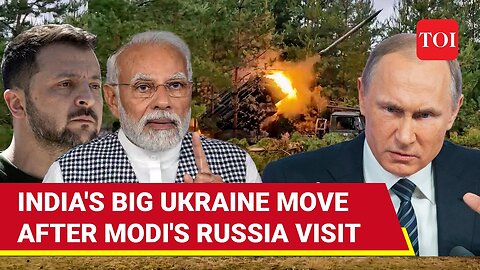 Putin's Message To Zelensky Via Modi? Indian PM's Big Ukraine Announcement After Russia Visit |Watch