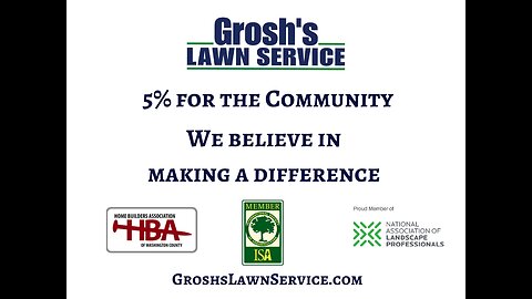 5% For Our Community Landscape Contractor Hagerstown Maryland