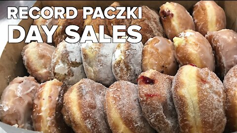 Record Paczki Day sales at Aggie's Bakery in West Allis
