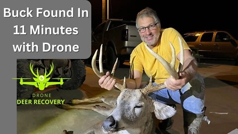 Drone Found Buck In 11 Minutes