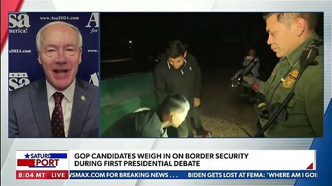 GOP CANDIDATES WEIGH IN ON BORDER SECURITY DURING FIRST PRESIDENTIAL DEBATE
