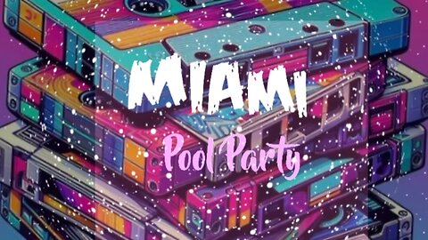 Miami pool party