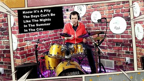 Summer In The City - The Lovin' Spoonful 1966 #drumcover