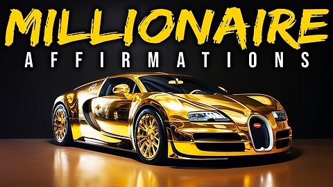 🔴 LIVE: Millionaire Money Affirmations - Your Daily Wealth Inspiration | Best Life Live 💰💎🔴