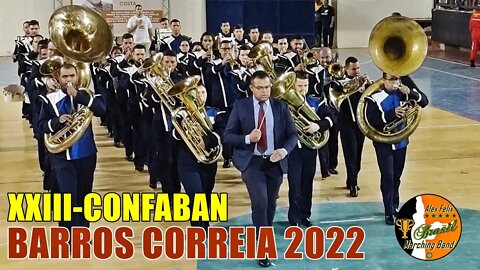 BMBC 2022 - BANDA MARCIAL BARROS CORREIA 2022 NO CONFABAN 2022 - CONCURSO DE FANFARRAS E BANDAS