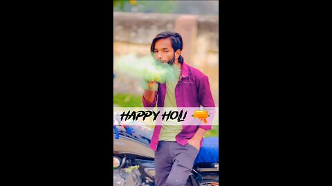 !! happy holi dosto ♥️👊🔫!!