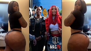 Cardi B's "BFF" Star Brim Shows Off Her Weight Loss Wit The Clappas Out! 🍑