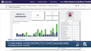 Parents, teachers express concerns with Palm Beach County's COVID-19 dashboard