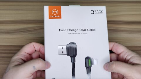 Mcdodo Fast Charging Cable LED Type C Unboxing