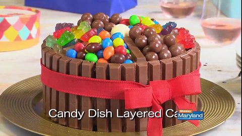 Mr. Food - Candy Dish Layered Cake