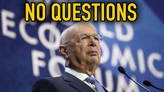 Klaus Schwab IGNORES Questions at WEF