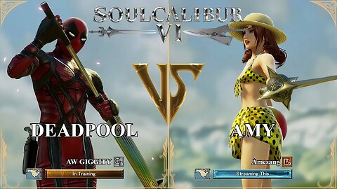SoulCalibur VI — AW GIGGITY (Deadpool) VS Amesang (Amy) | Xbox Series X Tournament