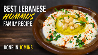 BEST Lebanese Hummus at Home: Secret Family Recipe Revealed