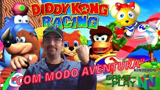 DIDDY KONG RACING (NINTENDO 64) N64 GAMEPLAY / Relembrando a aventura desse game