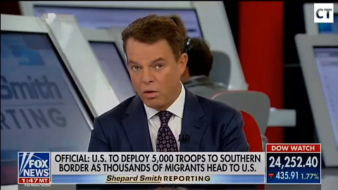 Shep Smith Misled His Viewers, The Caravan Just Showed Up At Our Doorstep