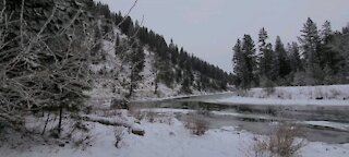 Winter wonderland in Idaho