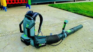 Lawn Time: Review of EGO Backpack Blower