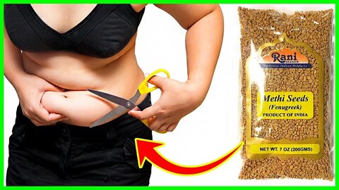 Methi Fenugreek Seeds Water For Weight Loss Recipe_Detox Water_Get a Flat Belly In 3 Days #shorts