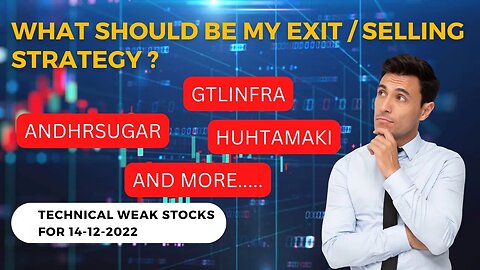Sell / Exit these stocks on 14-12-2022 | कौन से शेयर बेचें