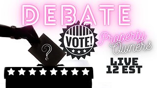 VOTING RIGHTS DEBATE! - SHOULD PROPERTY OWNERS BE THE ONLY VOTERS?